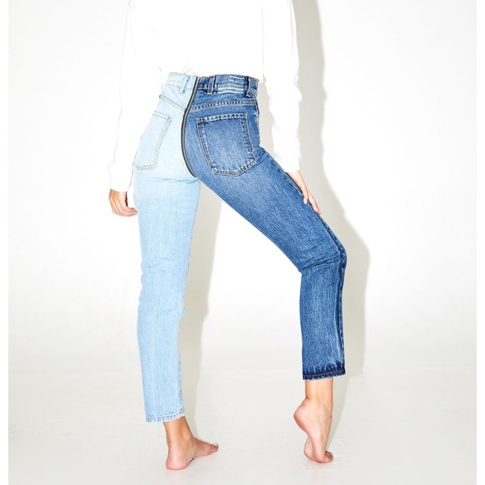 Revice Denim Yin Yang Crops Jean